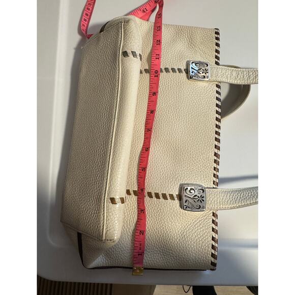 Brighton Pebbled Leather Small Tote Bag White – Shoulder Purse (Great Condition) - Picture 7 of 7
